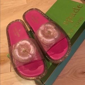 COPY - New Kate Spade jelly slides size 7